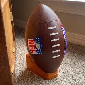 Mars Snickers + NFL Football Shaped Candy Bowl with Tee Display. 2003 Vintage